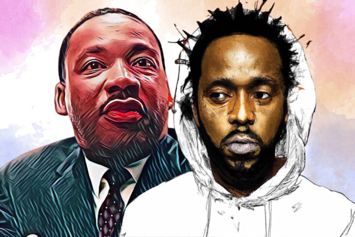 Martin Luther King Jr. and Kendrick Lamar